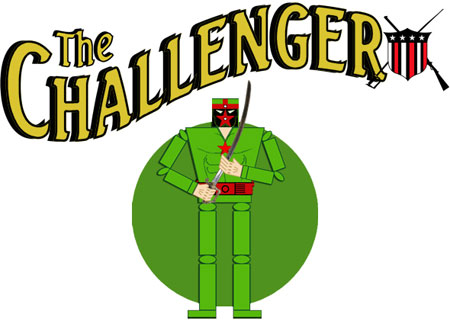 Golden Age Superhero The Challenger Papercraft