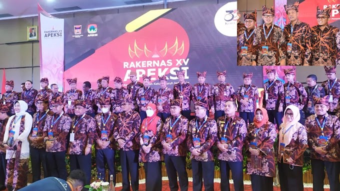Wako Pariaman Genius Umar Hadiri Pembukaan Rakernas APEKSI Ke-XV di Kota Padang