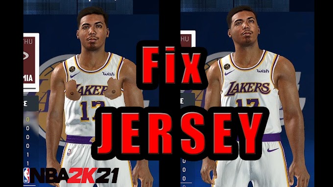 How to fix ripped jersey NBA 2K21