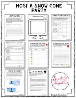 Gear up for a great year with this back to school project based learning unit. I've included community building activities and a Back to School Snow Cone Party idea. I've included a FREEBIE!