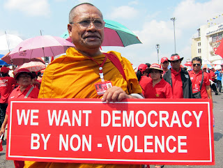  my parents together with closed friends stimulate got received an electronic mail from me letting them know that in that place  Red Shirt Protests inwards Bangkok