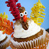 Thanksgiving Turkey Cupcakes