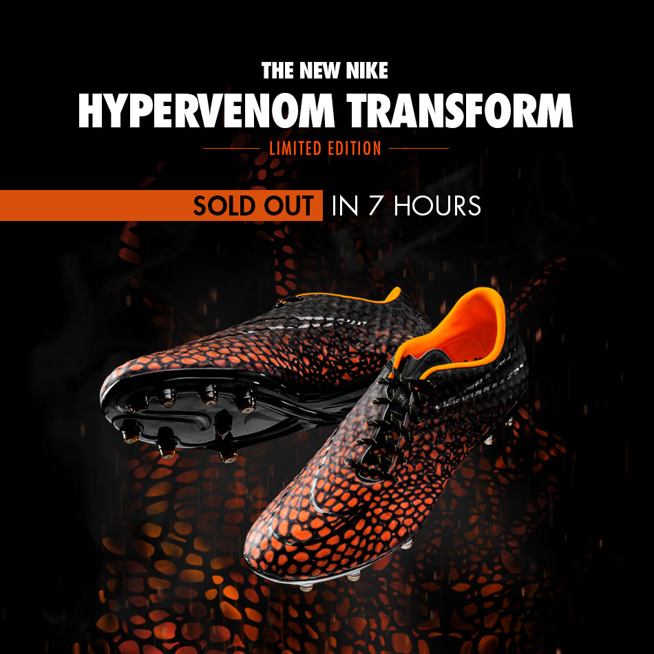 Sportsdirect Steals Nike Hypervenom Transform Boot Design For