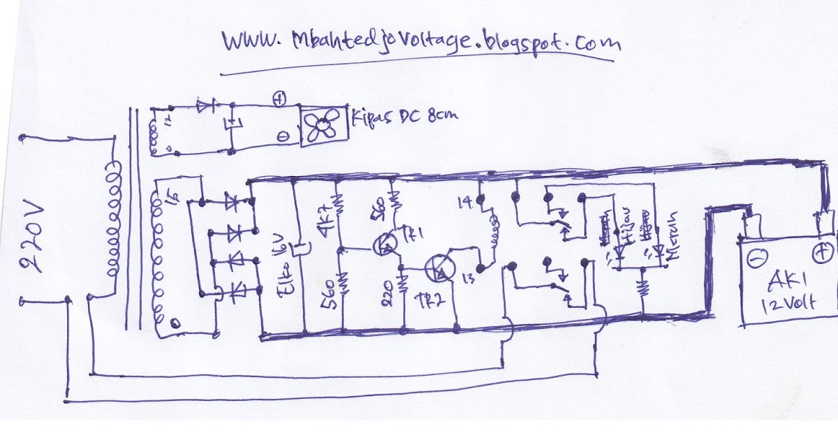 mbahtedjo voltage Skema Cas Aki Otomatis cara1 