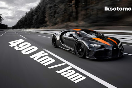 Bugatti Chiron Menjadi Mobil Tercepat Di Dunia Saat Ini Dengan Top Speed 490  Km/jam