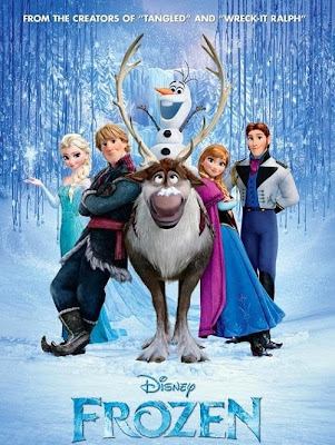 Poster Of Frozen 2013 In Hindi Dual Audio Bluray 720P Free Download