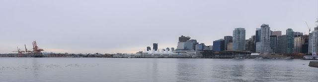 City of Vancouver from Stanley Park.