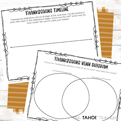 Thanksgiving-compare-and-contrast-and-timeline