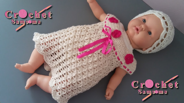 تشكيلة فساتين كروشيه اطفال للعيد مع كروشيه سمسومة . فساتين اطفال للعيد . Crochet girl dress  .  فساتين اطفال كروشيه .  . فساتين كروشيه اطفال . فساتين كروشيه . 