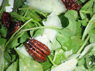 Arugula with Golden Balsamic