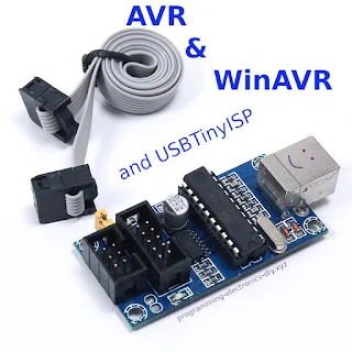 WinAVR and USBTinyISP - Getting started with AVR