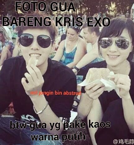 Foto Bareng Kris EXO