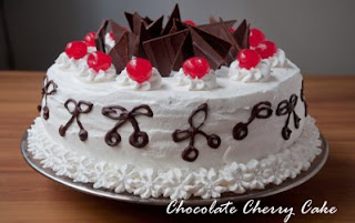 Delicious Chocolate Cherry Cake