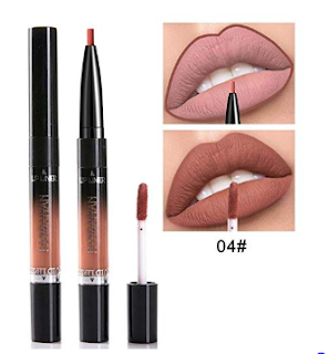 Hiriyt Fashion Dual Use Moisturizing Liquid Lipstick Lip Gloss And Lip Liner Lip Glosses