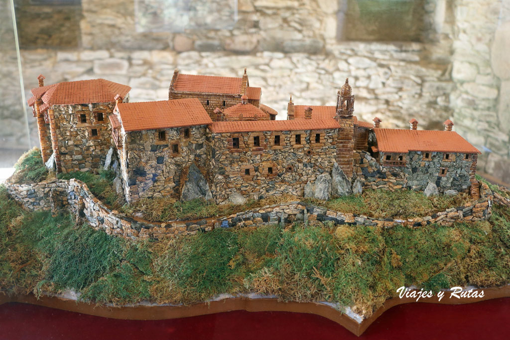 Maqueta del Monasterio de Caaveiro