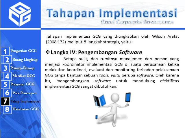 Tahapan implementasi Good Corporate Governance