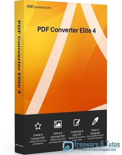 Concours : 5 licences de PDF Converter Elite 4 à gagner !