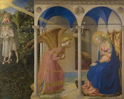 La Anunciación. Fra Angelico. 1430-1432