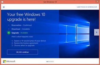 Cara Mudah Update Windows 7 / 8.1 Menjadi Windows 10 Terbaru