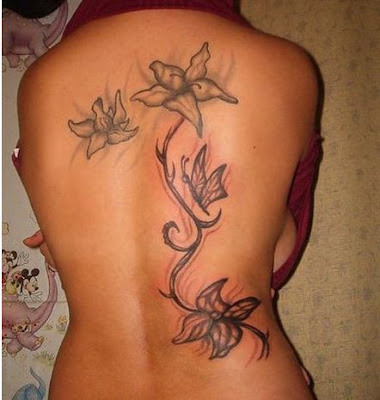  design most lovable tattoo trend made by the combination of flowers and 