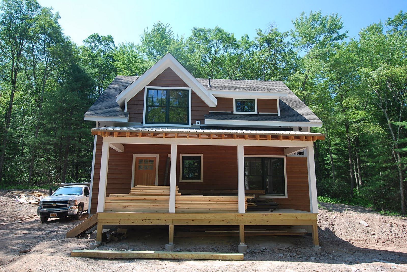 Two Story With Walkout Basement - Popular Home Design Ideas