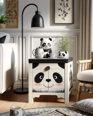 Decoração para quem gosta do urso Panda