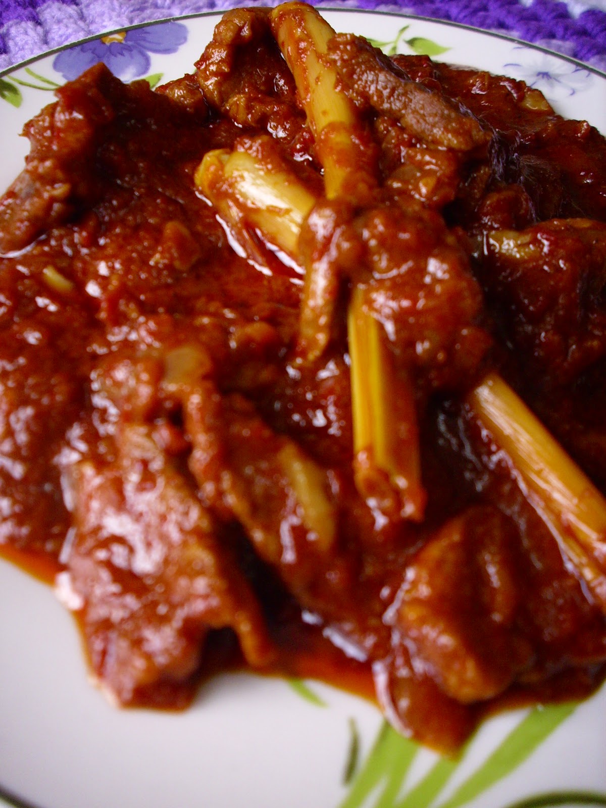 DIARI DIELA: Daging Masak Sambal Serai