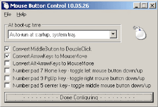 Convert Middle Mouse Button to Double Click