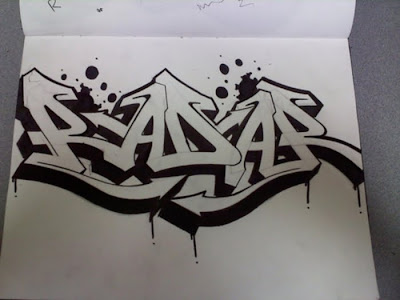 Graffiti Letters, graffiti sketches