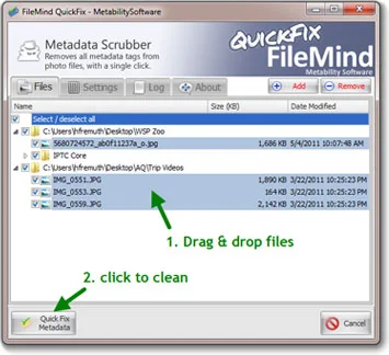 Download QuickFix besplatni programi slike Windows