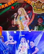 Multidão prestigia show de Taty Girl no FEJUC em Capinzal do Norte