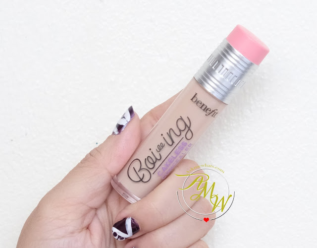 a photo of Benefit's Boi-ing Cakeless Concealer Review by Nikki Tiu of askmewhats.com