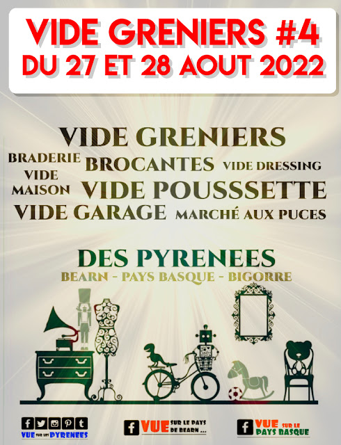 Vide Greniers #4 aout 2022 des Pyrénées 2022