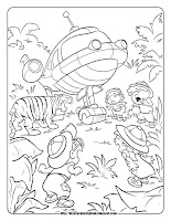 little einsteins coloring pages
