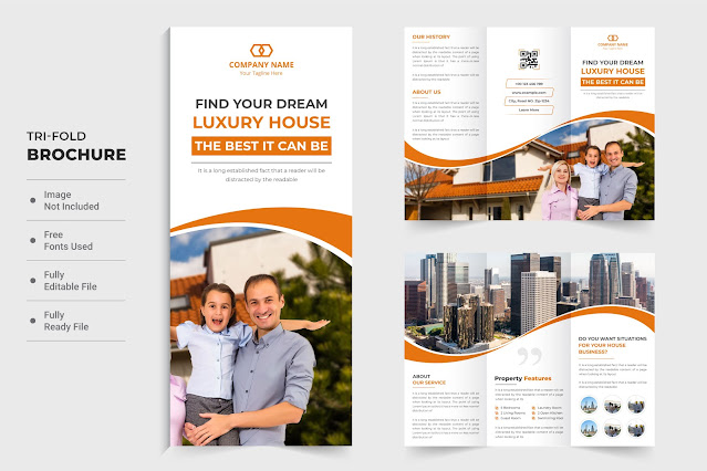 Real estate business promotion template free download