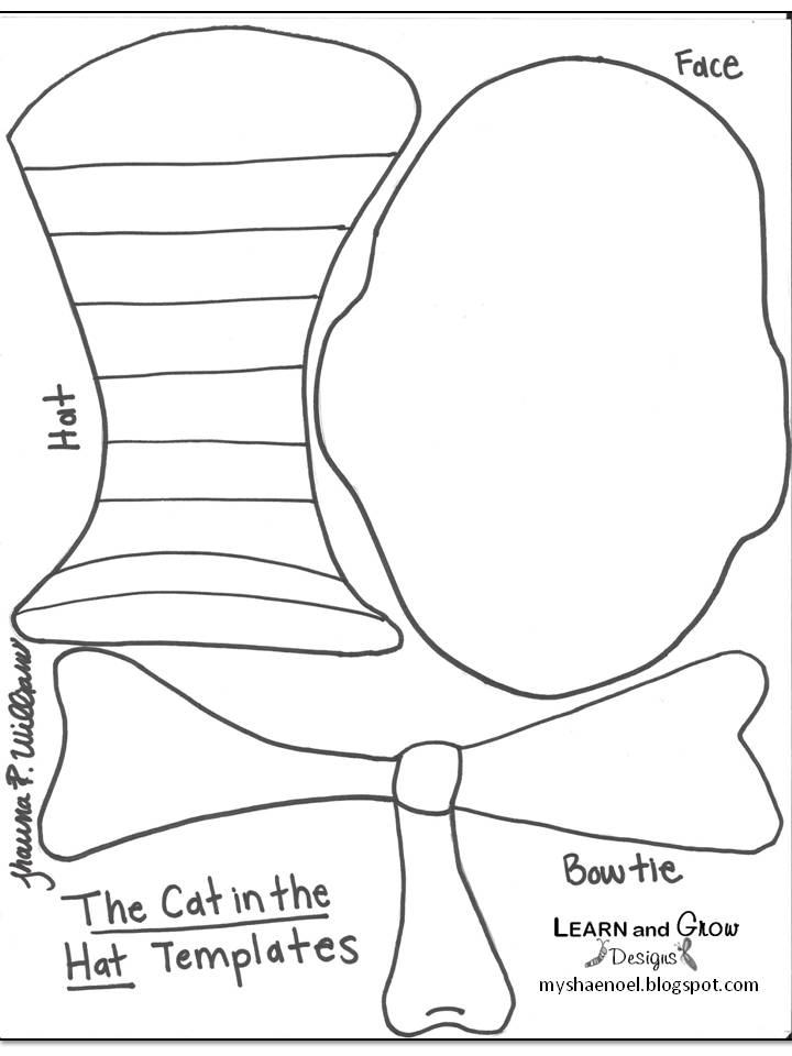 Cat And The Hat Coloring Pages