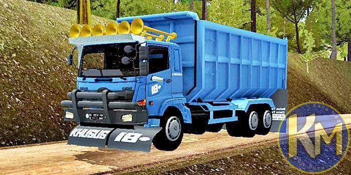 mod hino 500 dump full terompet