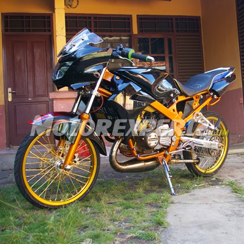 Foto Modifikasi Balap Ninja R 150 Bertenaga