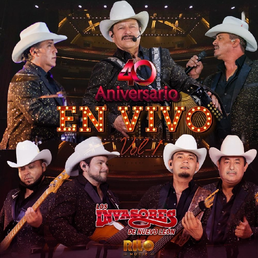 Los Invasores De Nuevo Leon - 40 Aniversario Vol.1 (Album) 2021