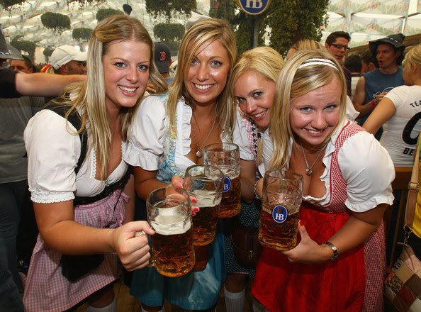 A dirndl is apparently very good for increasing customers