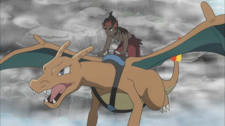 Kiawe Voando em Charizard