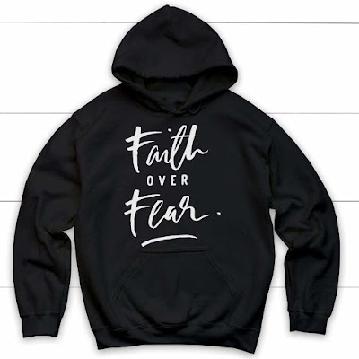 Faith over fear hoodie - Christian hoodie