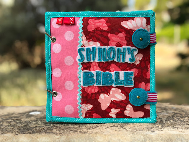 Bible quiet book for Shiloh handmade by TomToy