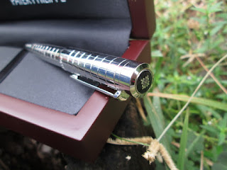 Pena (Pulpen) Mewah Patek Philippe PTK001B Metal Pen Red Wood Box