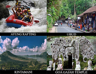 These are pick of combination opportunity tour of rafting at Ayung river as well as joyful sights BaliTourismMap: AYUNG RAFTING COMBINATION TOUR
