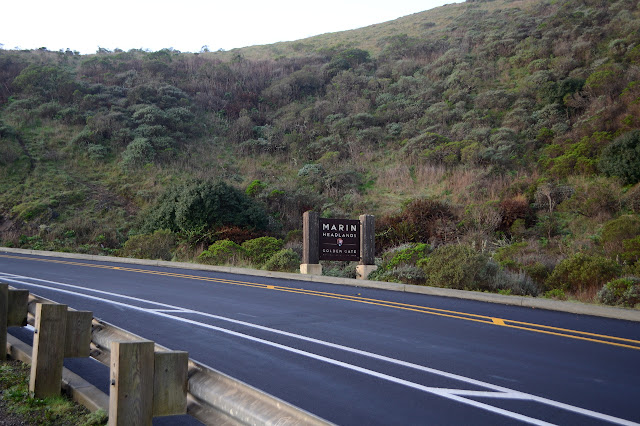 into Marin Headlands