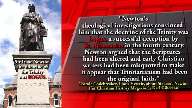 Sir Isaac Newton on the TRINITY.