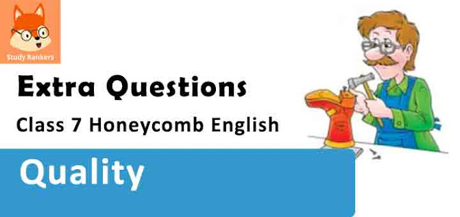 Chapter 5 Quality Important Questions Class 7 Honeycomb English