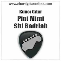 Chord Kunci Gitar Pipi Mimi Siti Badriah