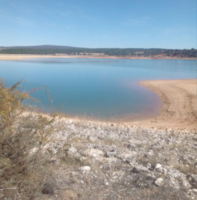 vista parcial del embalse